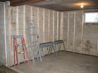 Wine Cellar Framing