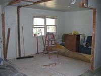 Foyer & Hallway Bedroom Demolition